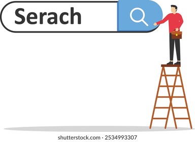 Procurar novo emprego, emprego, carreira ou procura de emprego, encontrar oportunidade, procurar vaga ou conceito de posição de trabalho.


