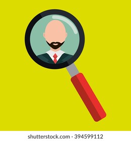 looking person design 