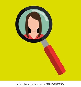 looking person design 