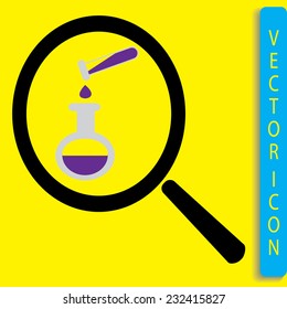 Looking For An scientists.vector icon