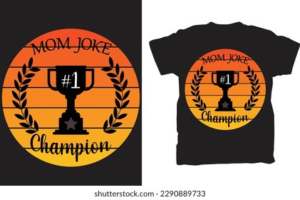 ¿Buscando una camisa para mostrar orgullosamente su amor por las bromas de Moment? ¡No mires más allá de la camiseta "Mom Joke Champion"! Esta camisa cómoda y elegante presenta un diseño atrevido y humorístico, con