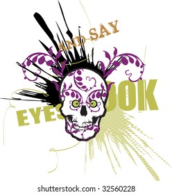 looking skull