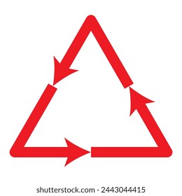 loop arrow arrow. Refresh Flat Vector Icon. Set of circle arrows rotating on white background. Refresh, reload, recycle, loop rotation sign collection.curved vector line icons set on rounded colorful.