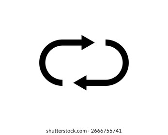  Loop Arrows Icon Cycle Symbol for Process 