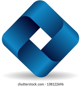 Loop Icon - Isolated On White Background - Vector Illustration, Graphic Design Editable For Your Design. Business Logo 