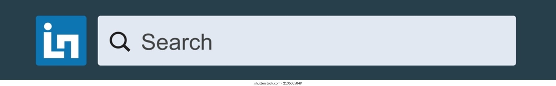 loop icon search engine design template vector