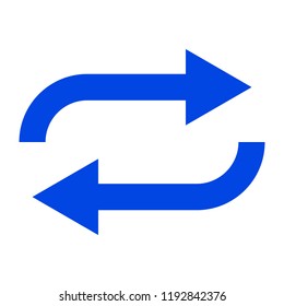 Loop icon. Vector illustration 