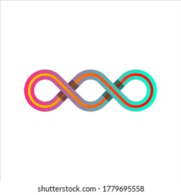 Loop Infinite Icon Image Vector