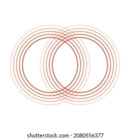 Loop, infinity business icon, logo abstract design. Vector illustration