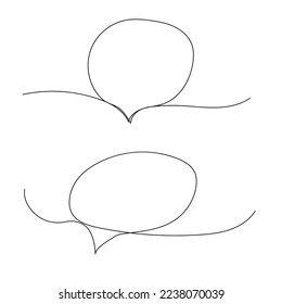 loop line. Business concept. Vector illustration. Stock image.