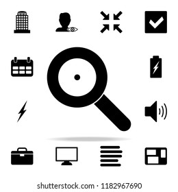 loop magnifier icon. web icons universal set for web and mobile