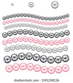 loop pearl scatter brush and pattern brush editable by stroke