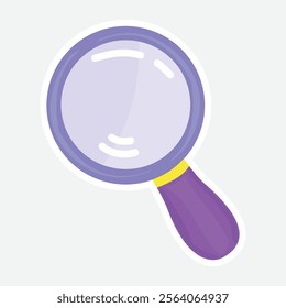 Loop Vector Illustration Sticker. Simple loop vector sticker, perfect for abstract and creative designs