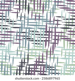 Loops and small dots. Grunge vector basic shapes, curved thick strokes. Creamy Pink light beige white lilac violet. Rich multi colored. 