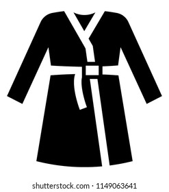
A loose fitted outfit garment wear after bathing 

