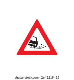 loose gravel icon symbol sign vector