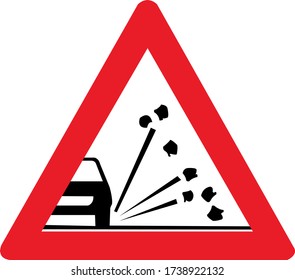 Loose Material Floor Board. Vector illustration.