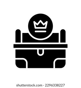 loot box icon for your website design, logo, app, UI.
