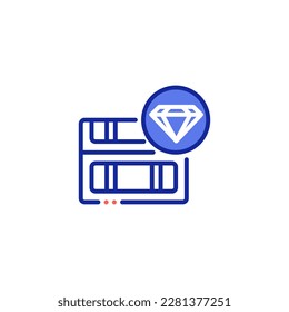 Loot or treasure container icon