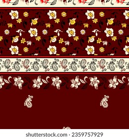loral abstract pattern suitable for textile and printing needs