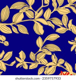 loral abstract pattern suitable for textile and printing needs