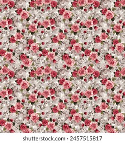 Fondo inconsútil floral para las cubiertas textiles o del libro, fabricación, Fondos de pantalla, impresión, envoltura del regalo y scrapbooking.