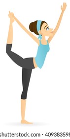 Lord of the dance pose (Natarajasana)