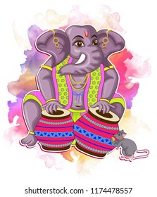 lord Ganesha creative vector art