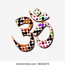 Lord Ganesha & Diwali symbols design