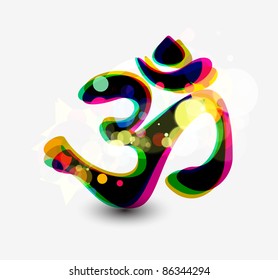 Lord Ganesha & Diwali symbols design