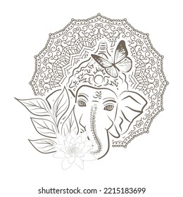 Lord Ganesha, elephant like Hindu god