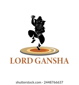 Lord Ganesha Logo Design , Vector Design