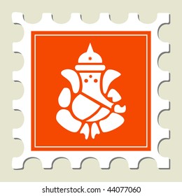 Lord Ganesha Sign Stamp