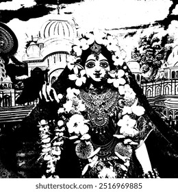  Lord Krishna y Radha Pik 
Archivo JPG y EPS