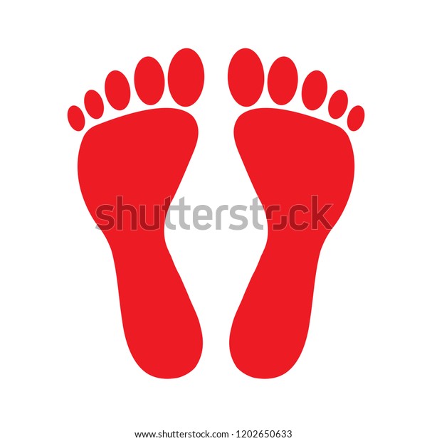 Lord Lakshmi Foot Design Vector Art Stock Vector (Royalty Free) 1202650633