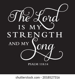 211 God my strength Images, Stock Photos & Vectors | Shutterstock