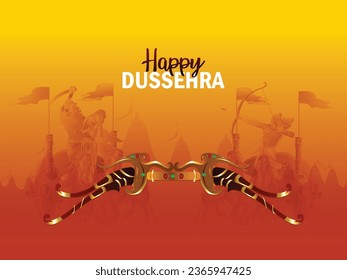 Lord rama killing ravana for happy dussehra