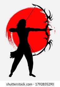 8,873 Archer silhouette Images, Stock Photos & Vectors | Shutterstock