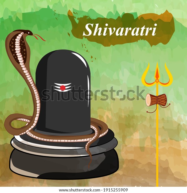 Lord Shiva Hindu God Religious Shivratri Stock Vector (Royalty Free ...