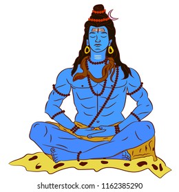 1,243 Lord shiva graphics art Stock Vectors, Images & Vector Art ...