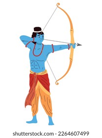 lord sri rama with arrow