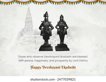 Lord Vitthal Ashadi Ekadashi festival of Lord Vitthal Happy Ashadi Ekadashi maharashtra