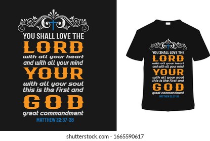 Lord Your God t shirt design, typography t shirt, vintage, vector, apparel.