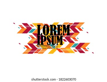 lorem ipsum, abstract background with a combination of squares and varied colors