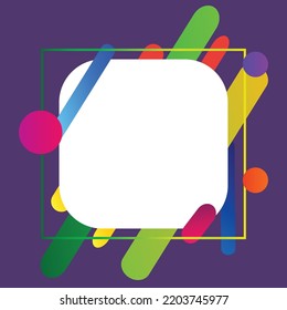 Lorem ipsum document dummy blank colorful vector background