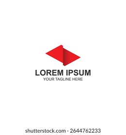 conception logo lorem ipsum pour une société ou une entreprise avec illustration vectorielle créative