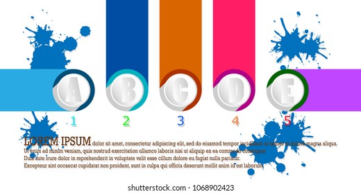 Lorem Ipsum Typographic For Templates Background. Business Design Concept. Abstract Your Text Here Greeting Card. For Placards, Banners, Presentations, Reports, Card And Wallpaper.Vector Illustration.