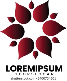 loremipsum Leaf logo design with tagline here