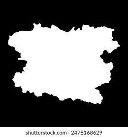 Lori province map, administrative division of Armenia.