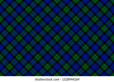 Lorne District Tartan. Seamless rectangle pattern for fabric, kilts, skirts, plaids. Diagonal cell